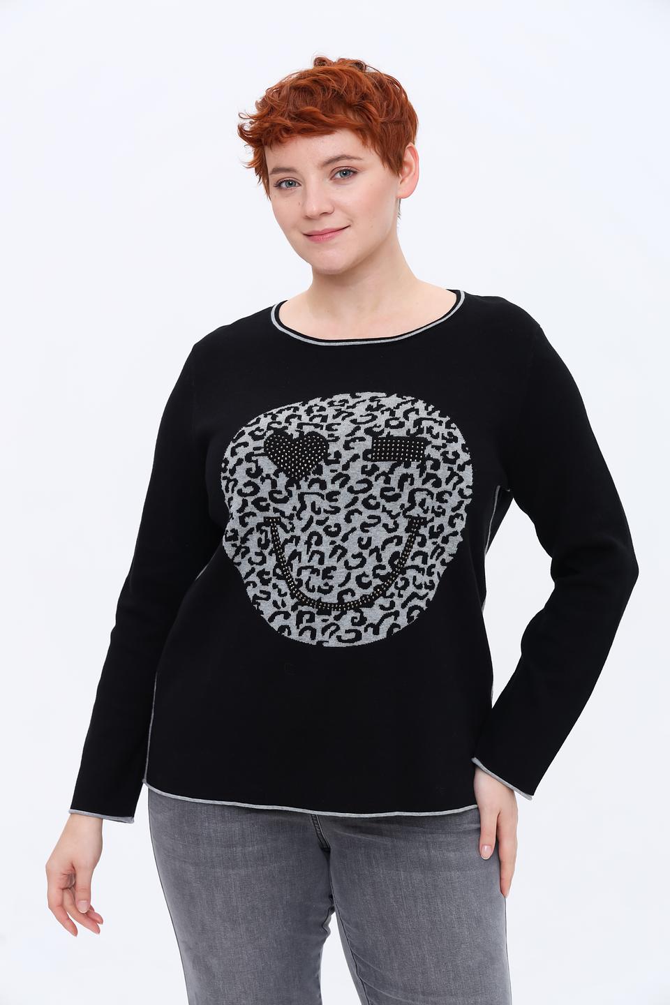 Пуловер Via Appia с принтом