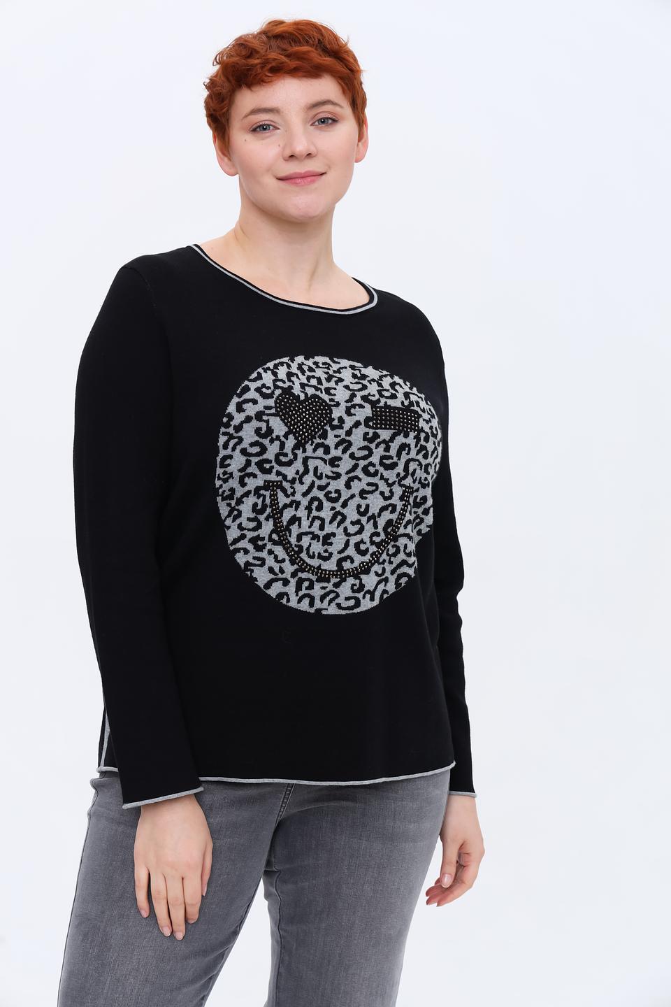 Пуловер Via Appia с принтом