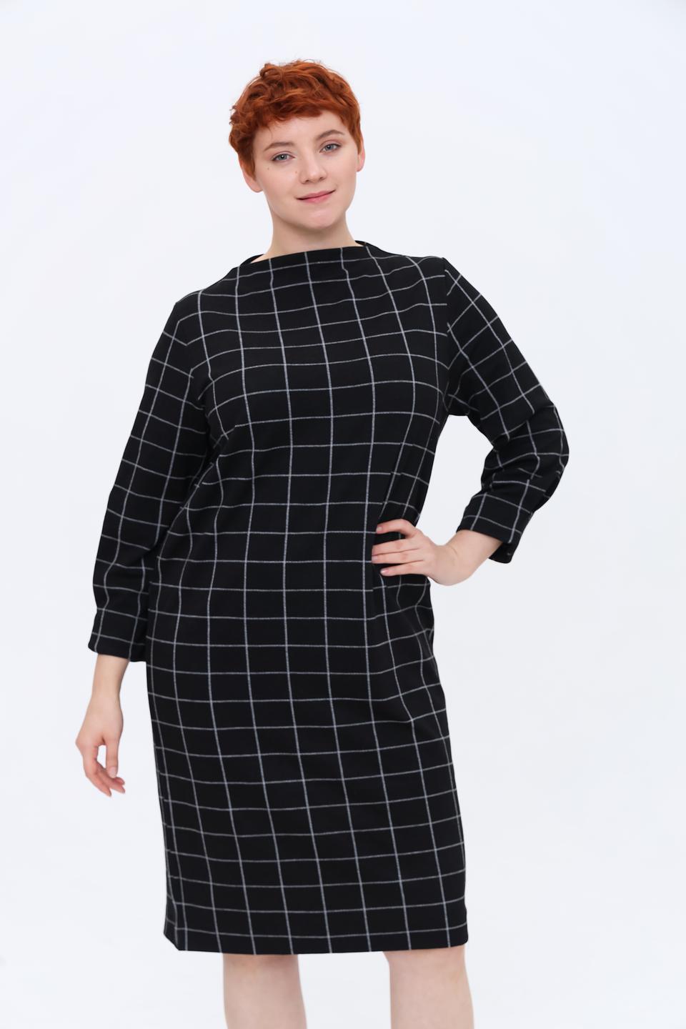 Платье Via Appia в клетку