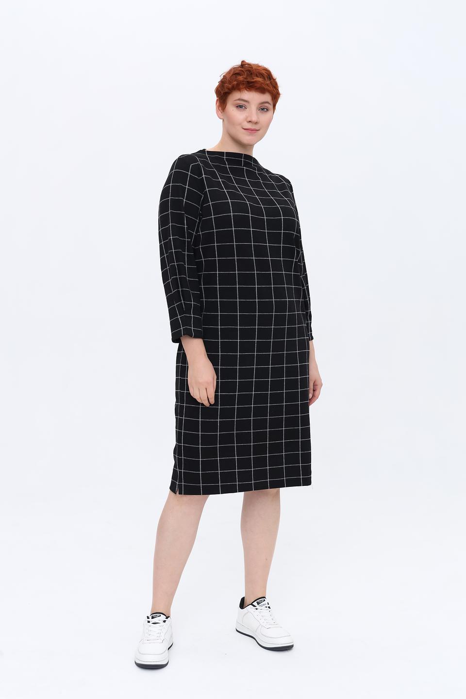 Платье Via Appia в клетку