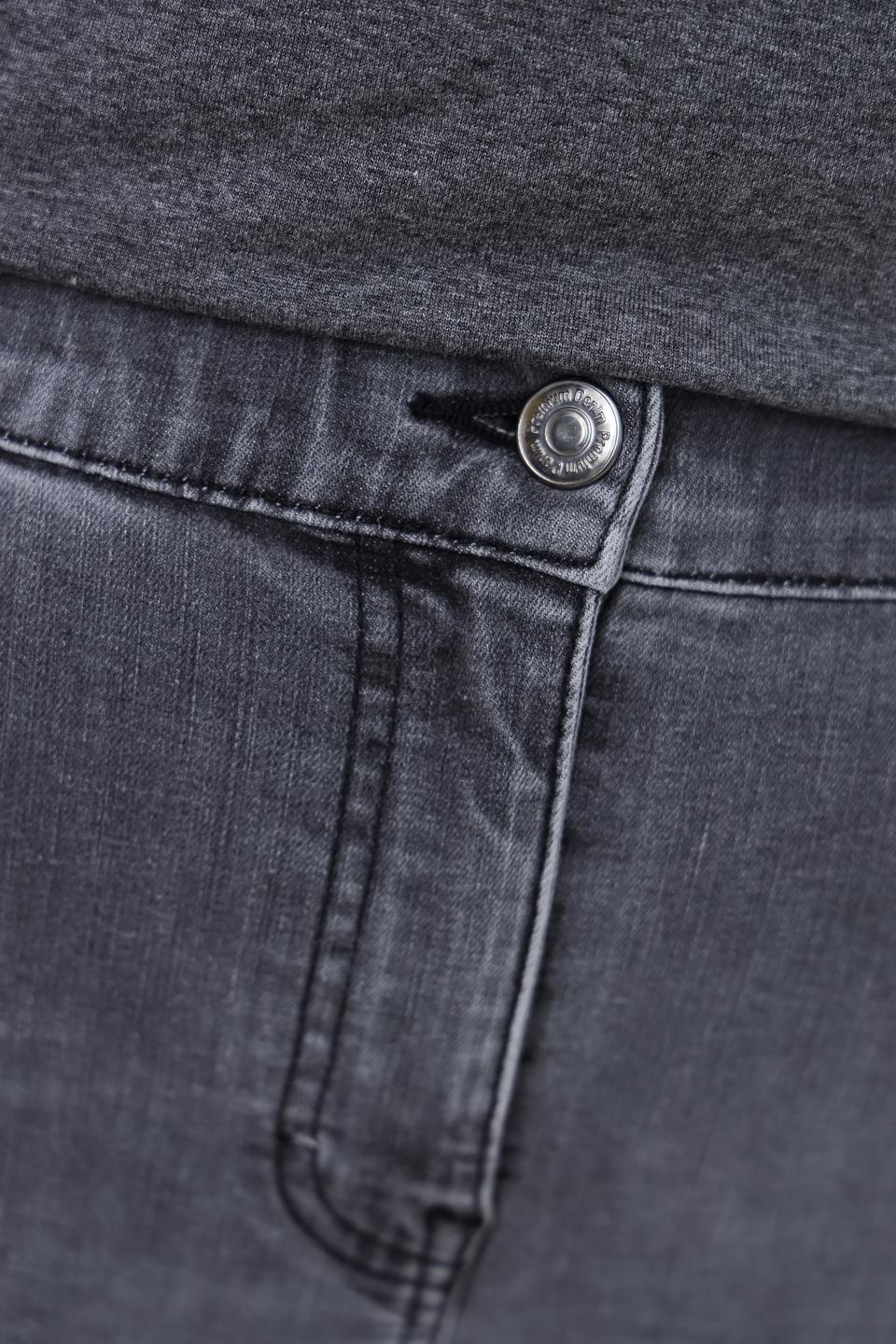 Джинсы клеш Via Appia серые