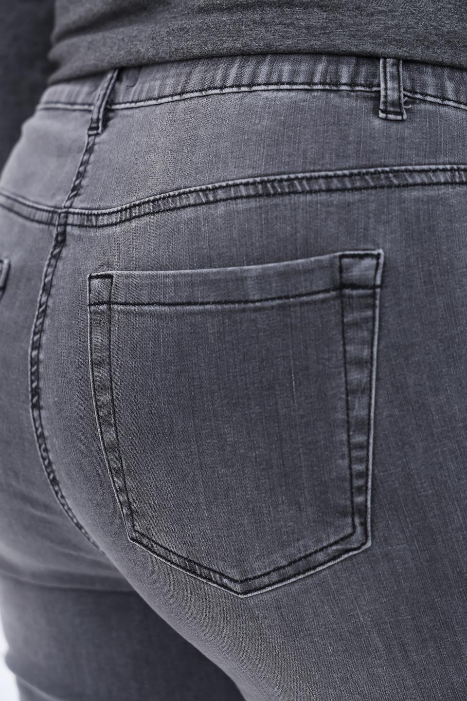 Джинсы клеш Via Appia серые