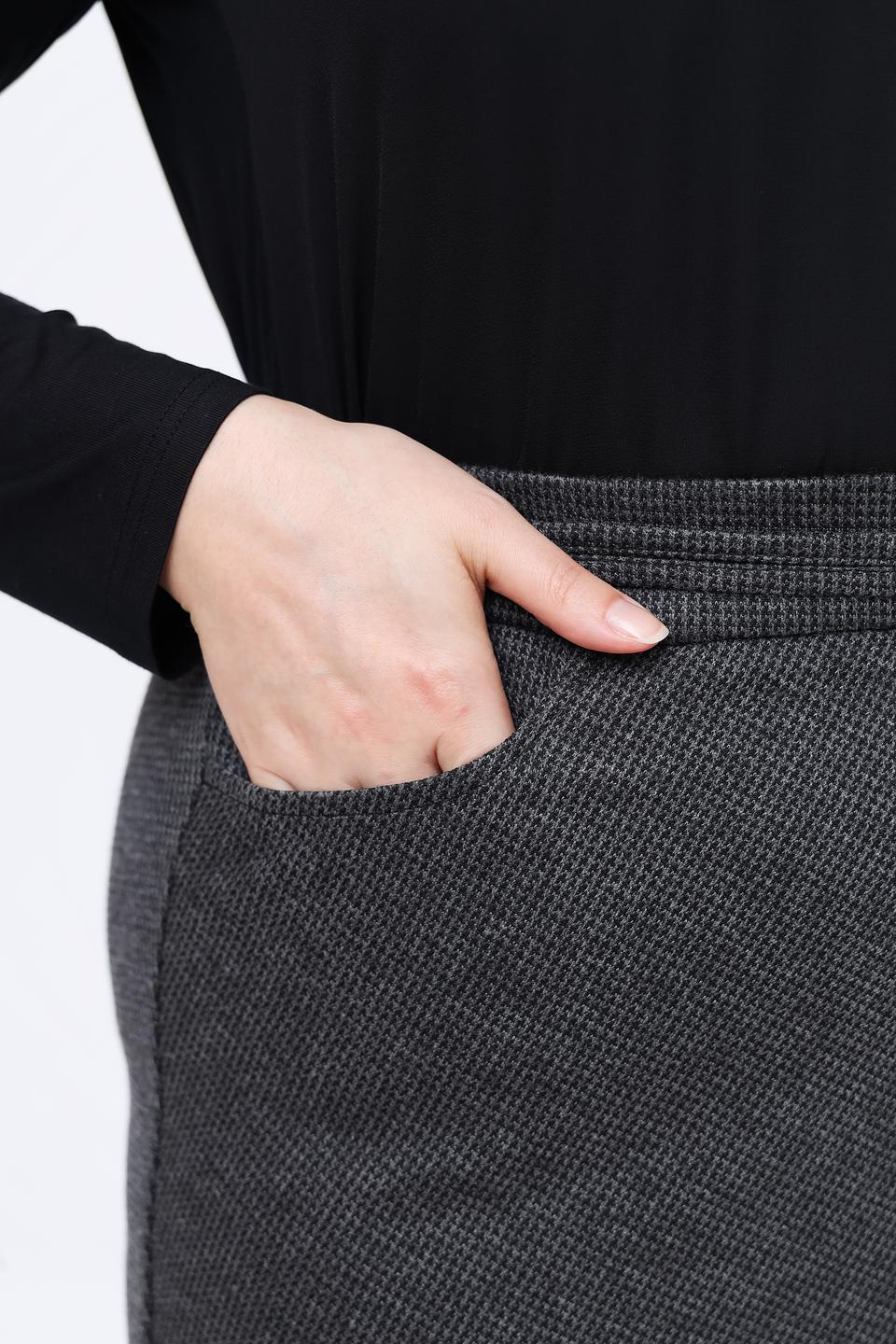 Юбка Frank Walder с запахом серая