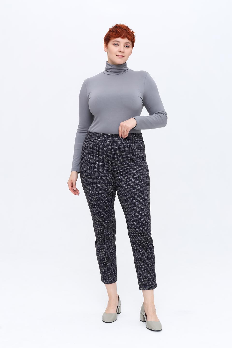 Брюки классические Rabe collection в клетку