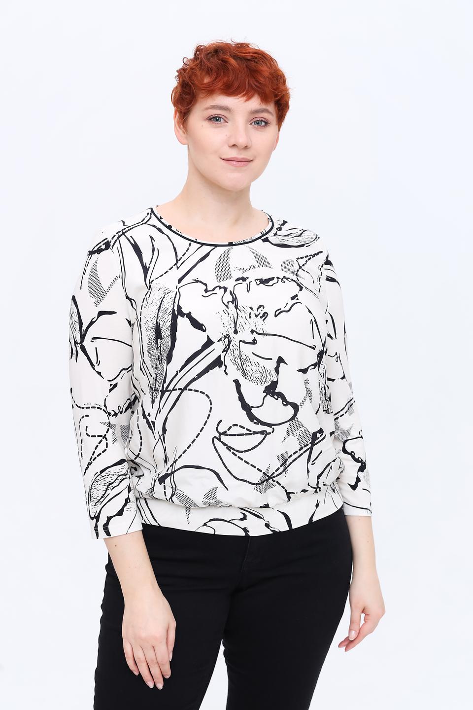 Блуза Frank Walder с принтом