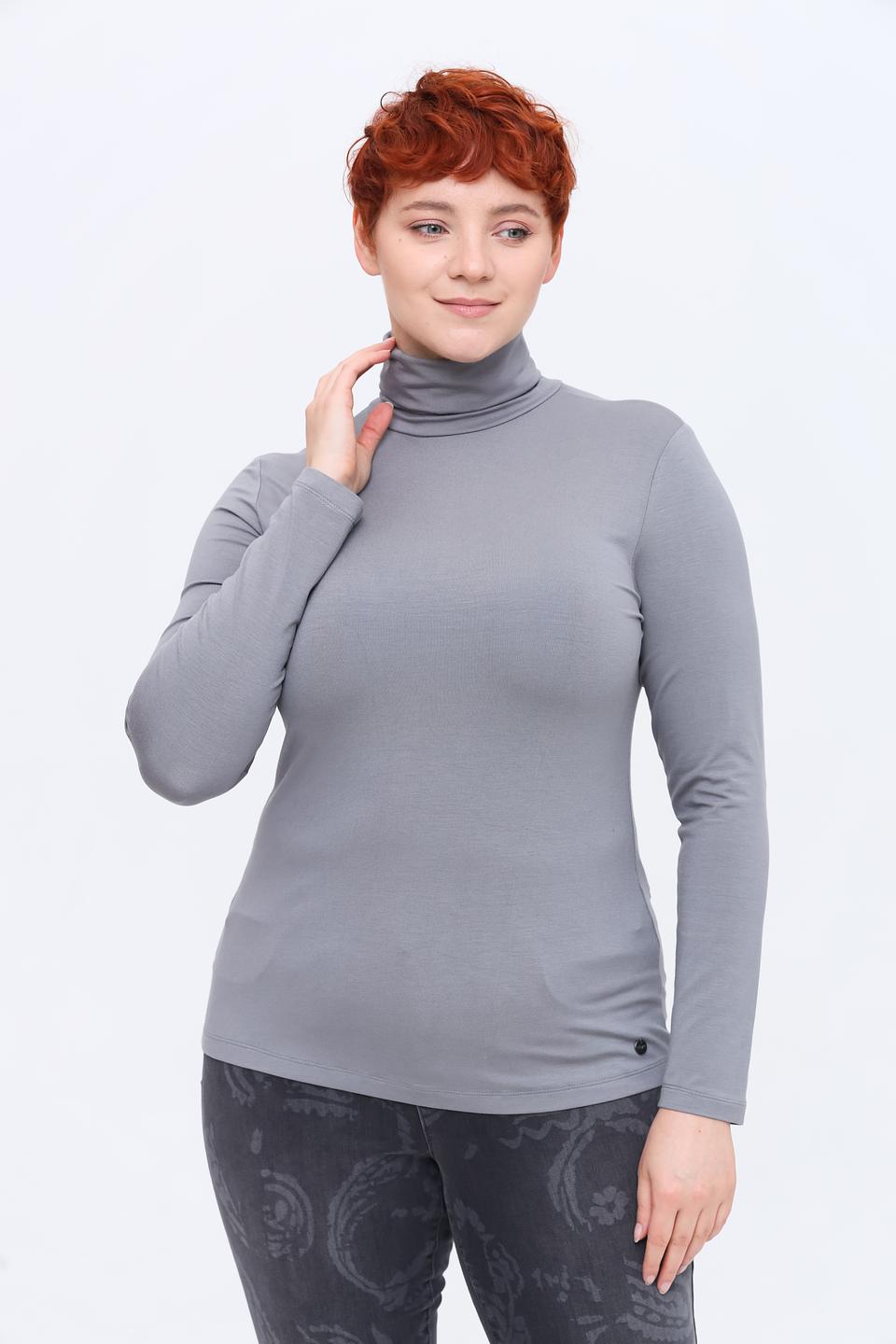Водолазка Lecomte серая