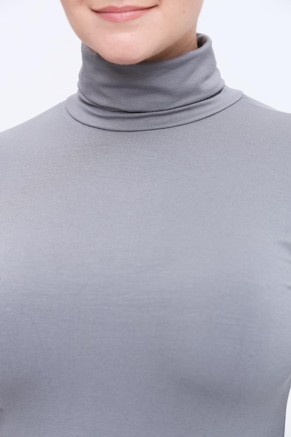 Водолазка Lecomte серая