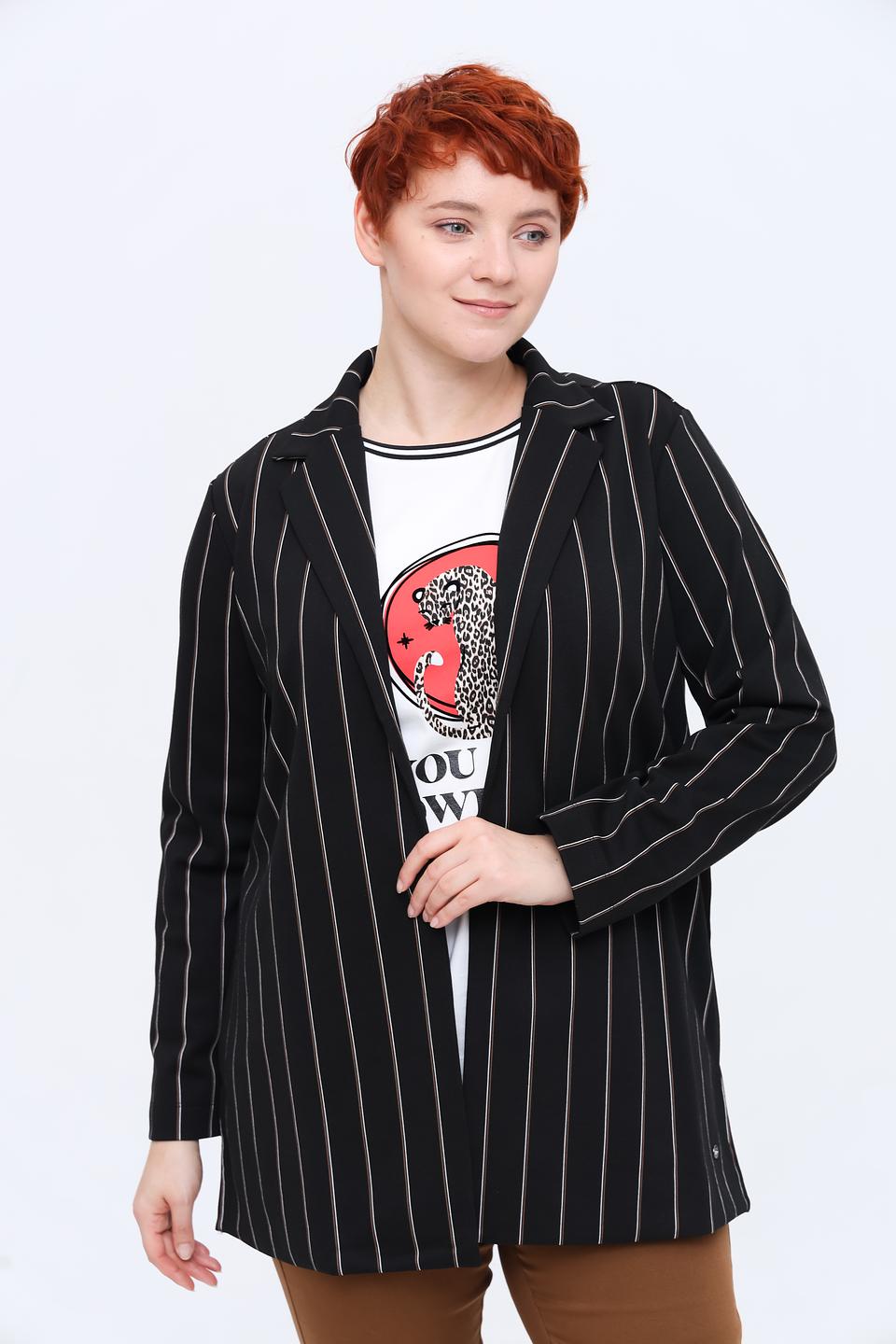 Жакет Frapp в полоску