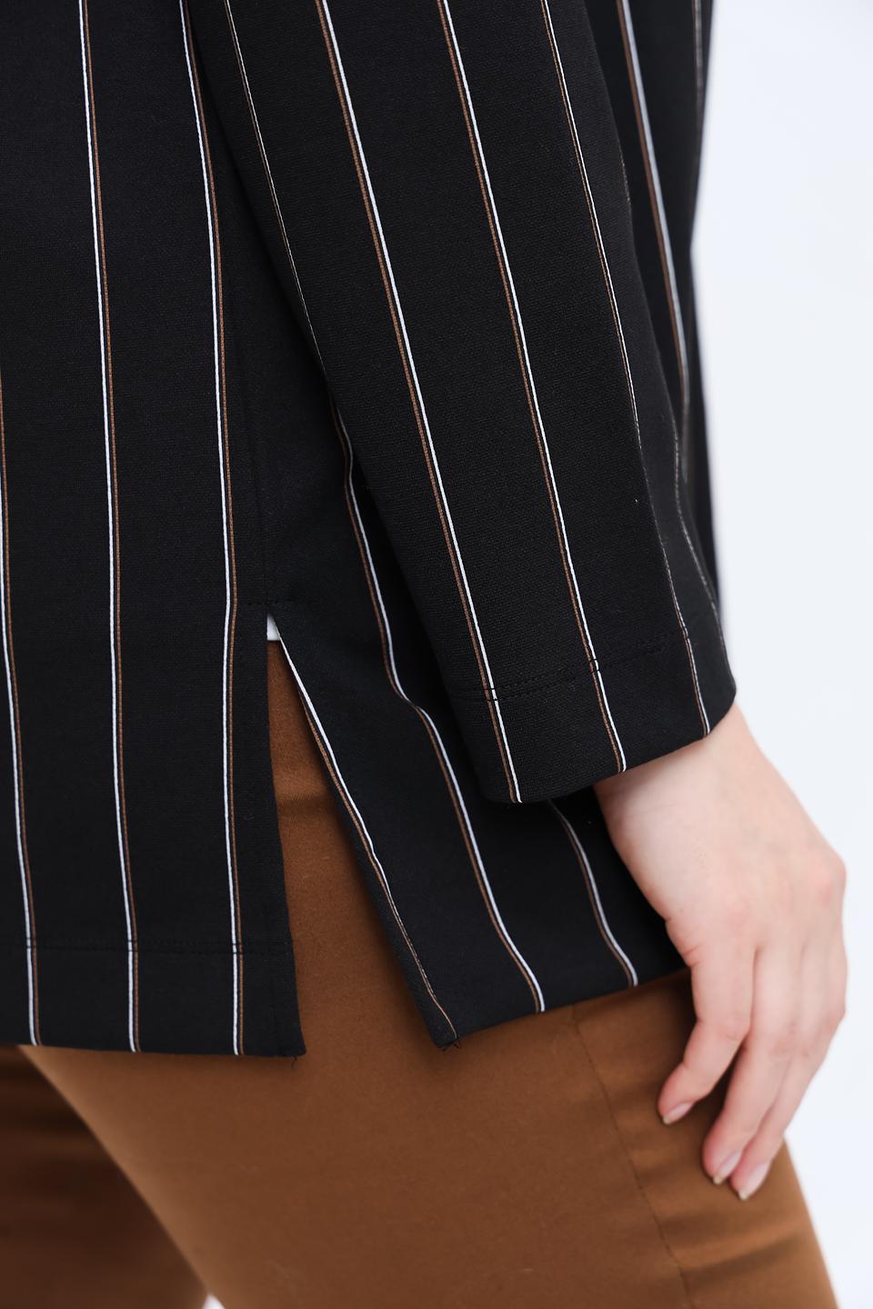 Жакет Frapp в полоску