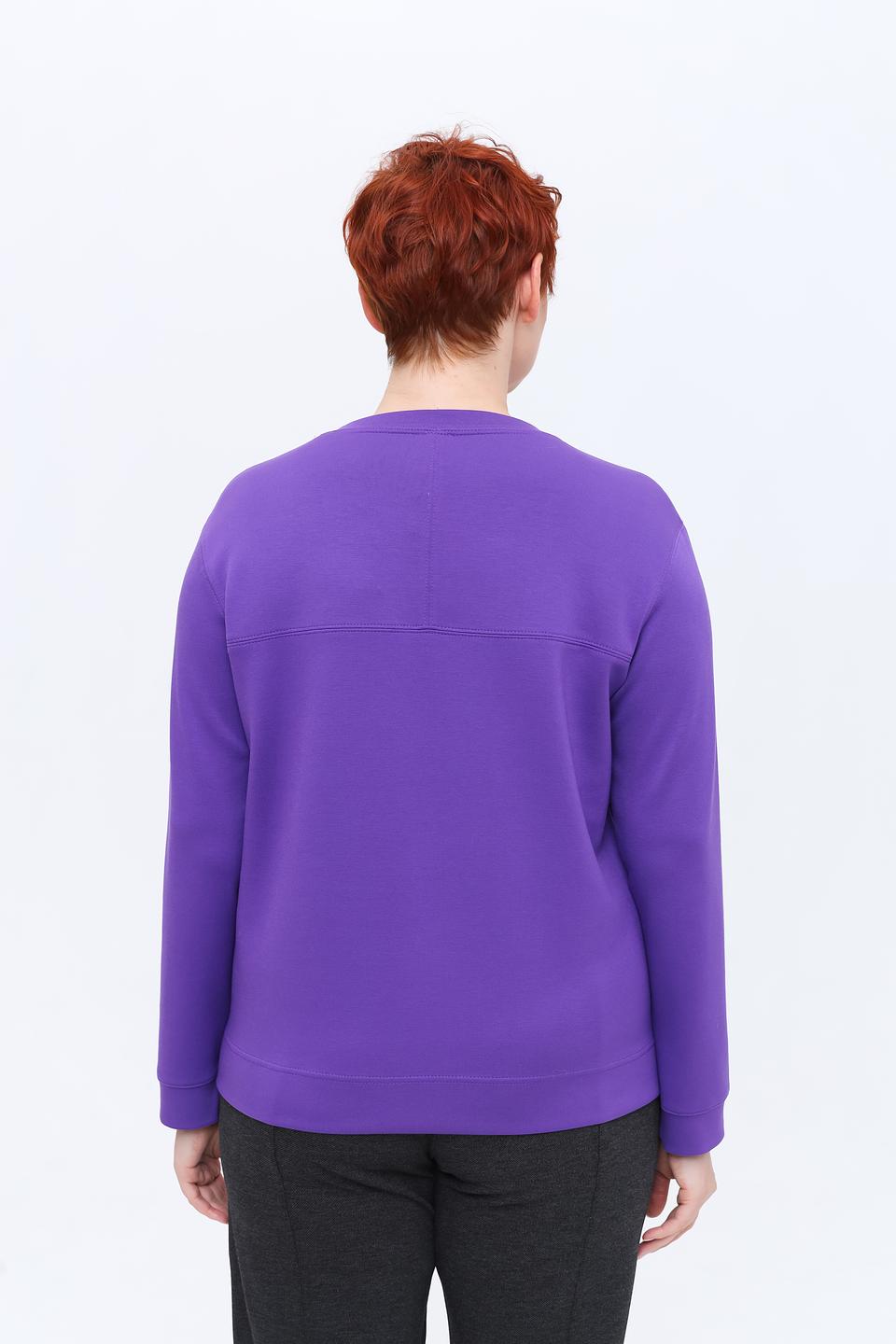 Пуловер Rabe collection фиолетовый