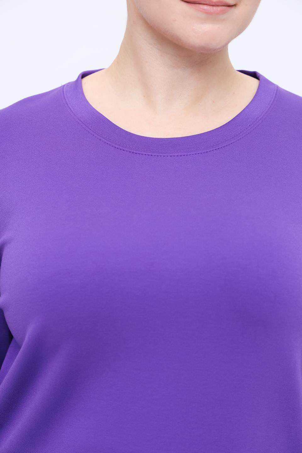 Пуловер Rabe collection фиолетовый