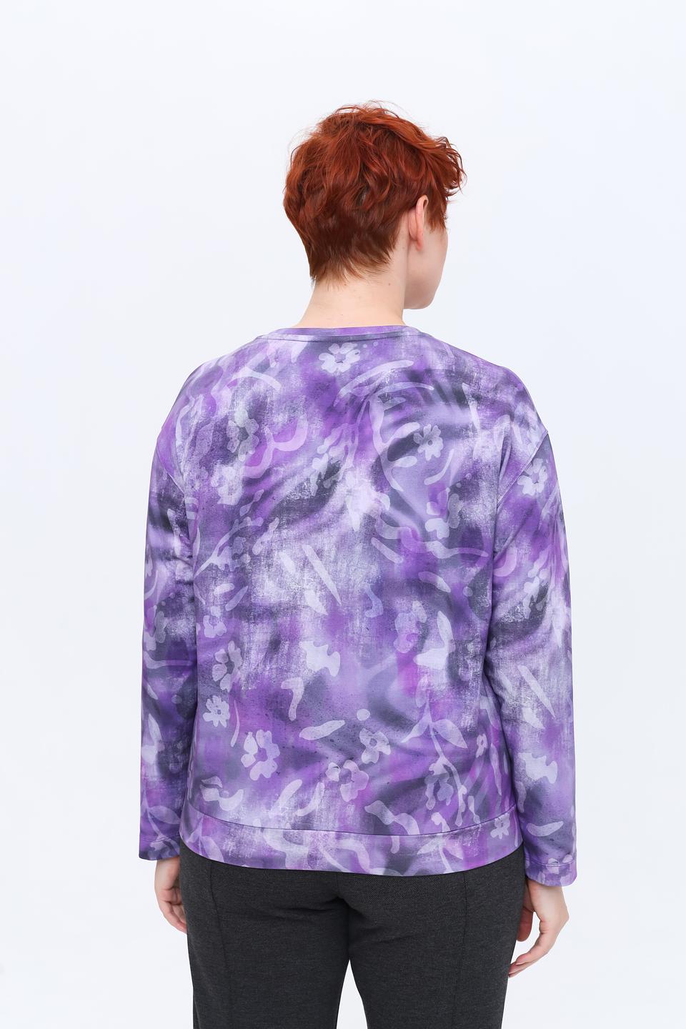 Лонгслив Rabe collection с цветочным принтом