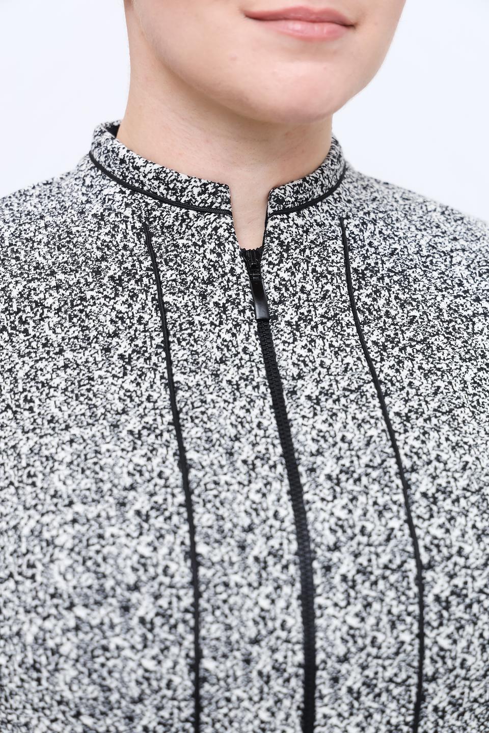 Жакет Frank Walder в клетку серый