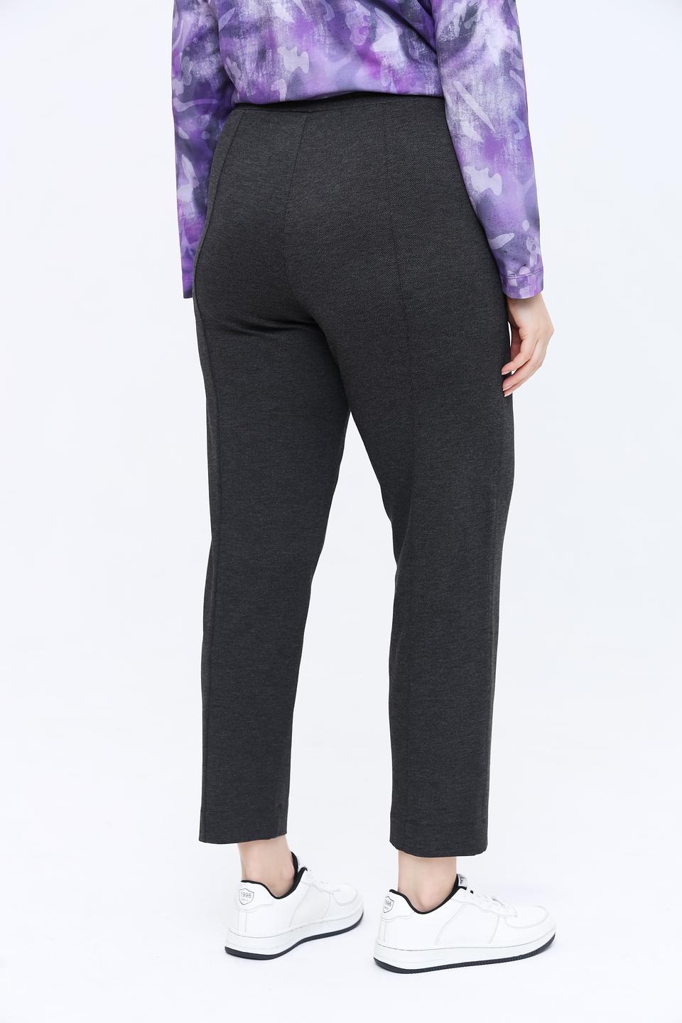 Брюки Frapp серые с поясом