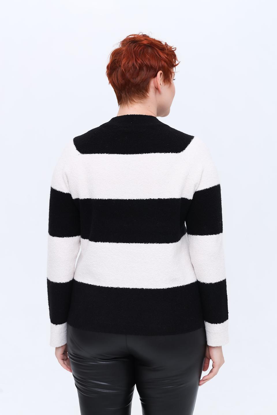 Пуловер Rabe collection в полоску