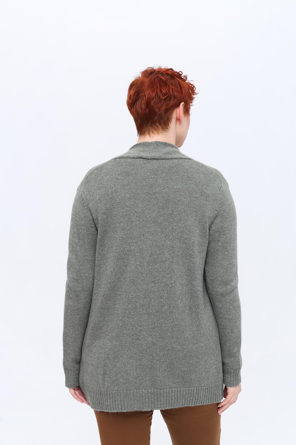 Кардиган Lebek серый