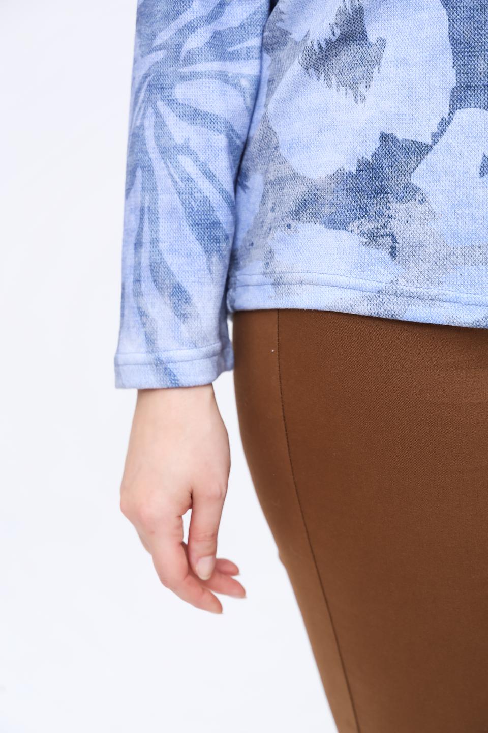 Пуловер Frank Walder с цветочным принтом