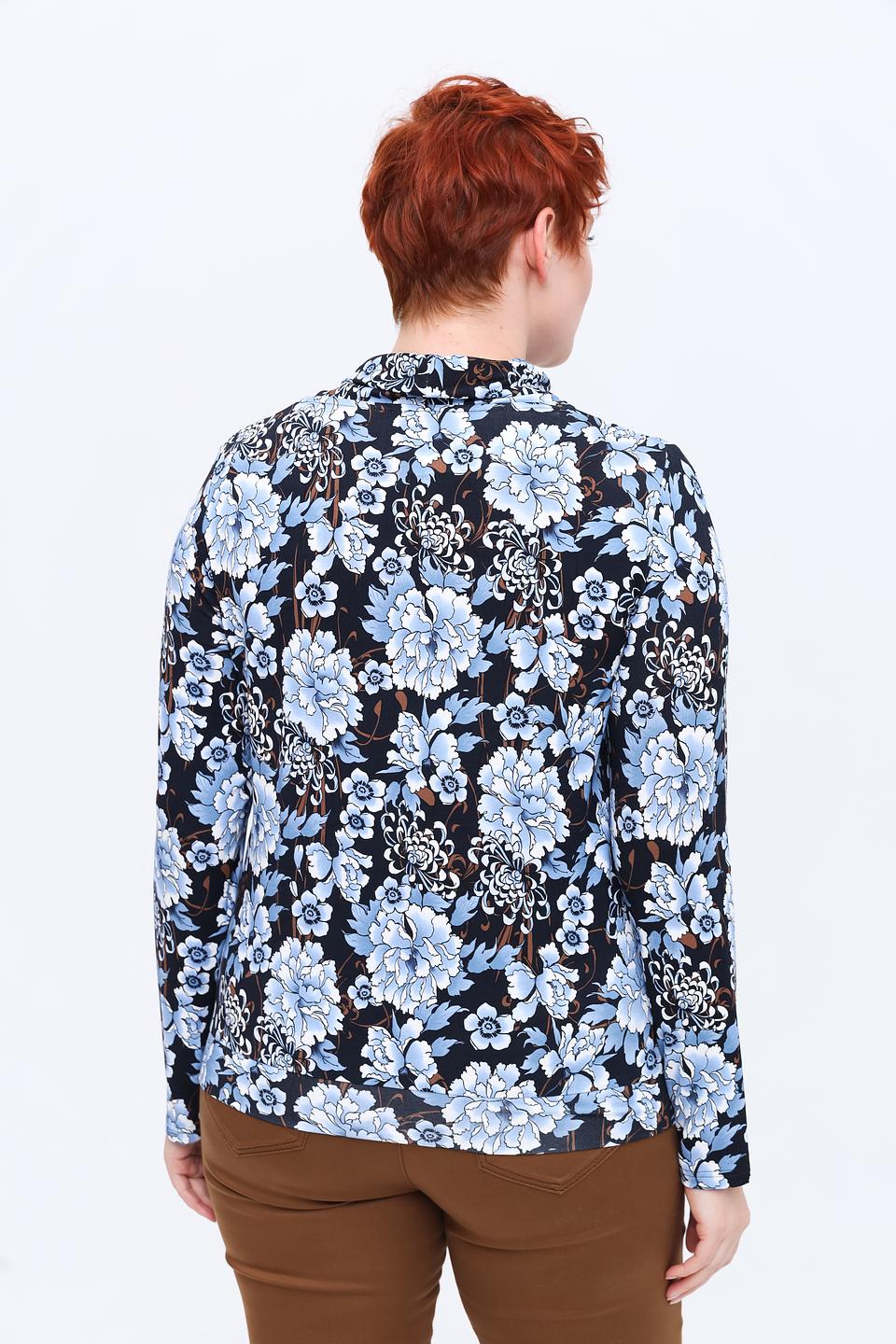 Блуза Frank Walder с цветочным принтом