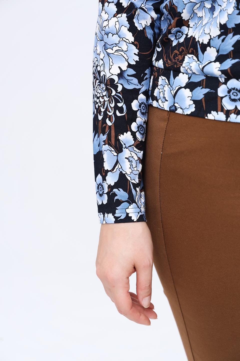 Блуза Frank Walder с цветочным принтом