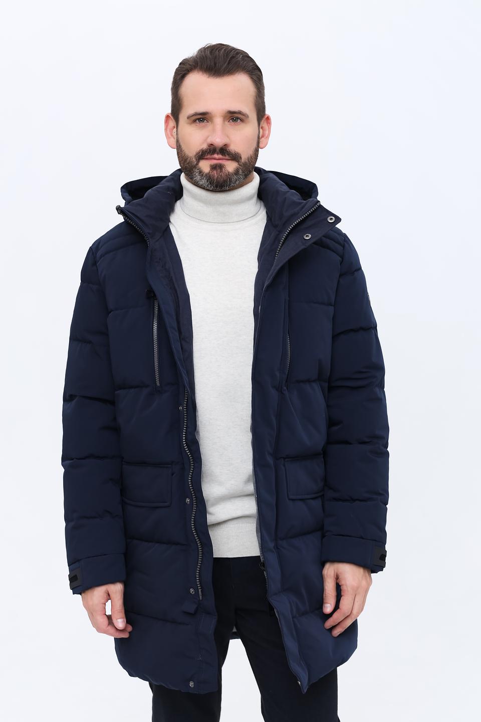 Пальто Lerros стеганое синее