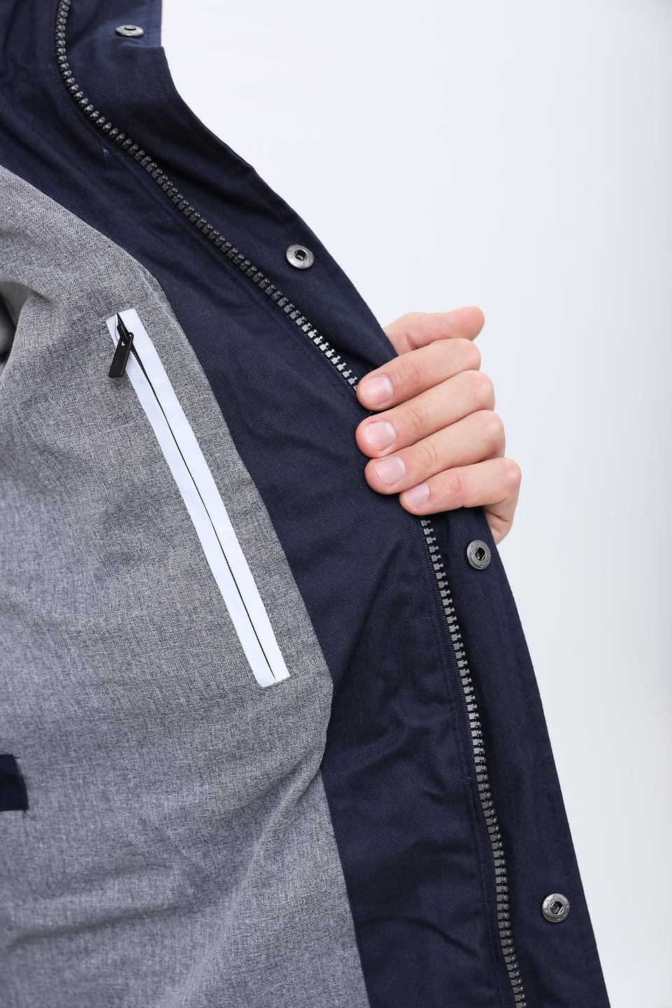 Пальто Lerros стеганое синее