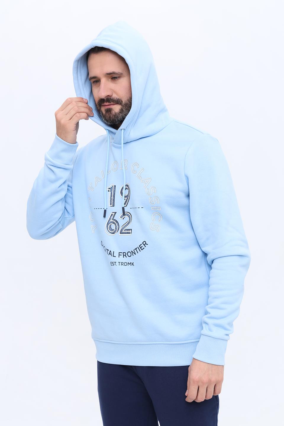 Толстовка Tom Tailor Classics голубая