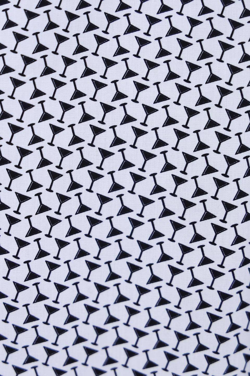 Рубашка Boss Black с принтом