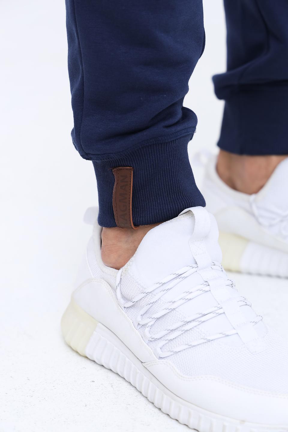 Спортивные брюки Ragman темно-синие