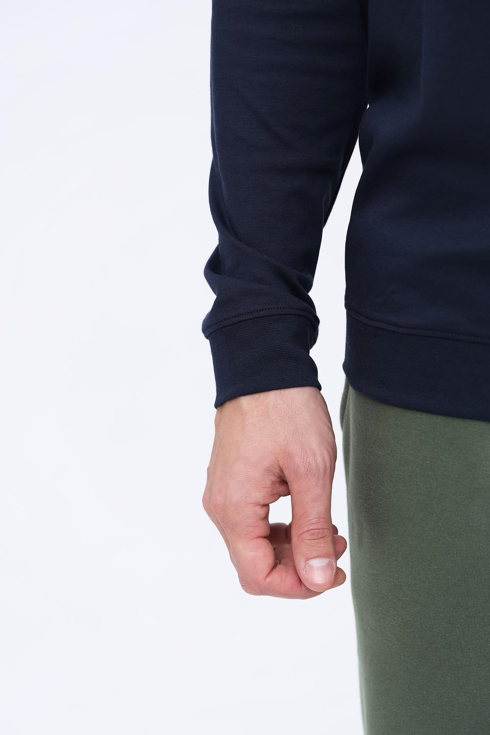 Лонгслив Ragman базовый тёмно-синий