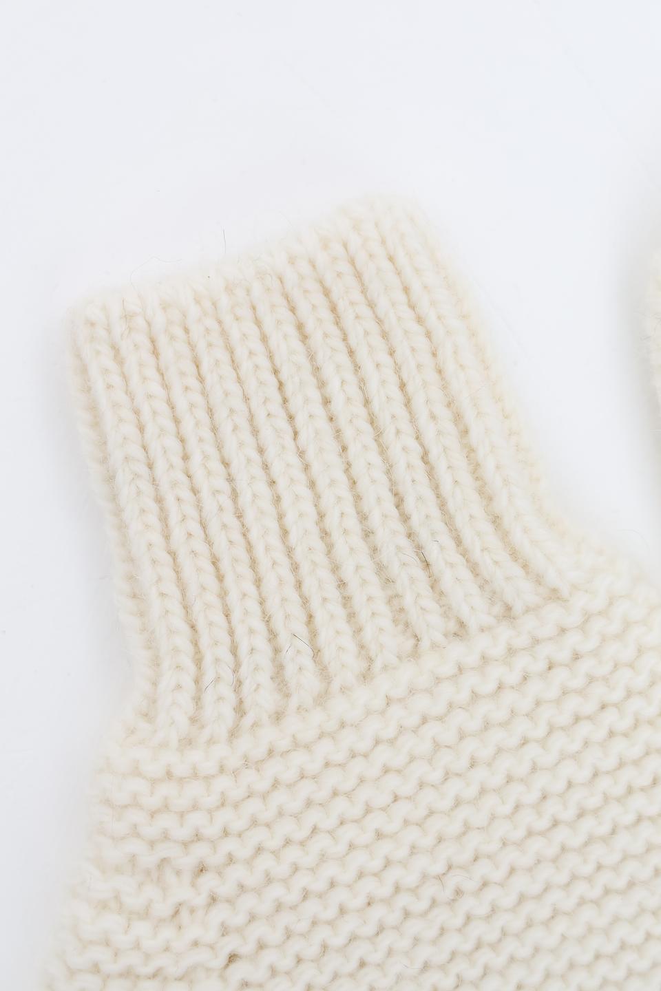 Перчатки Marhatter вязаные кремовые