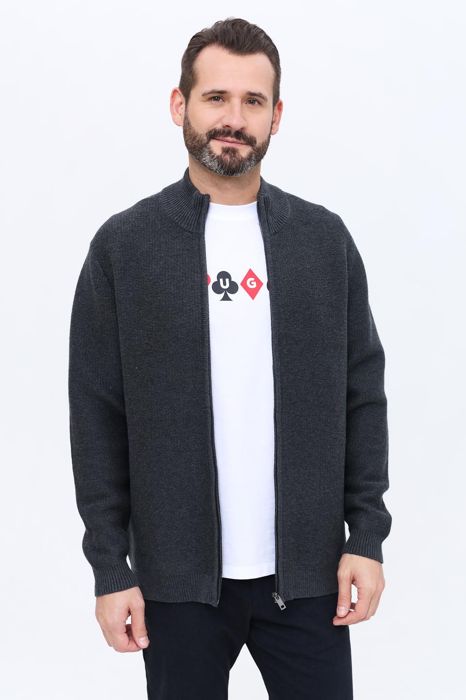 Кардиган Zhrill мужской серый