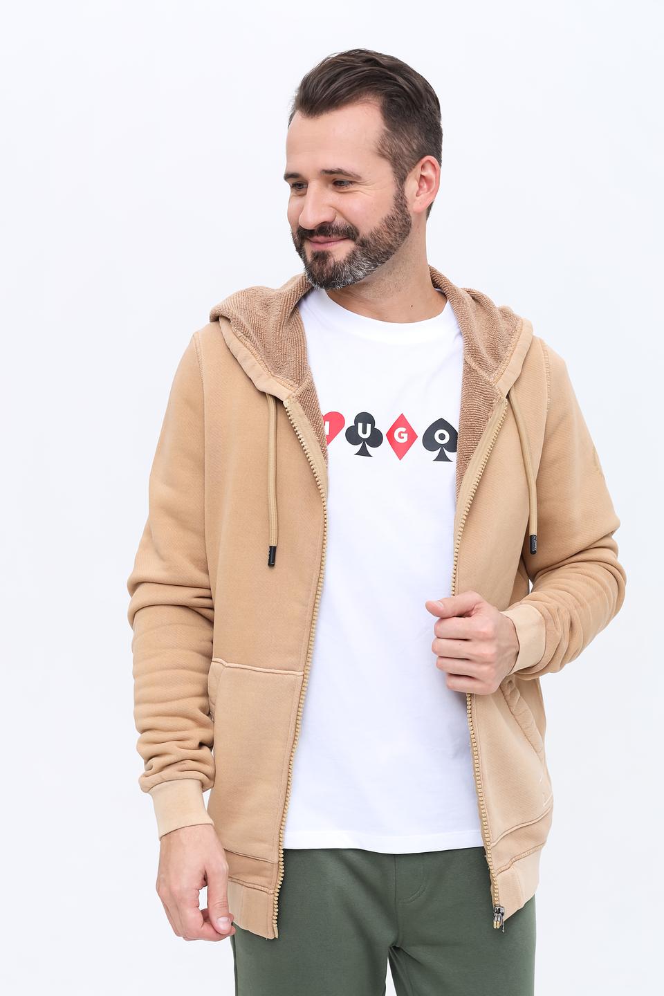 Кардиган Zhrill мужской бежевый