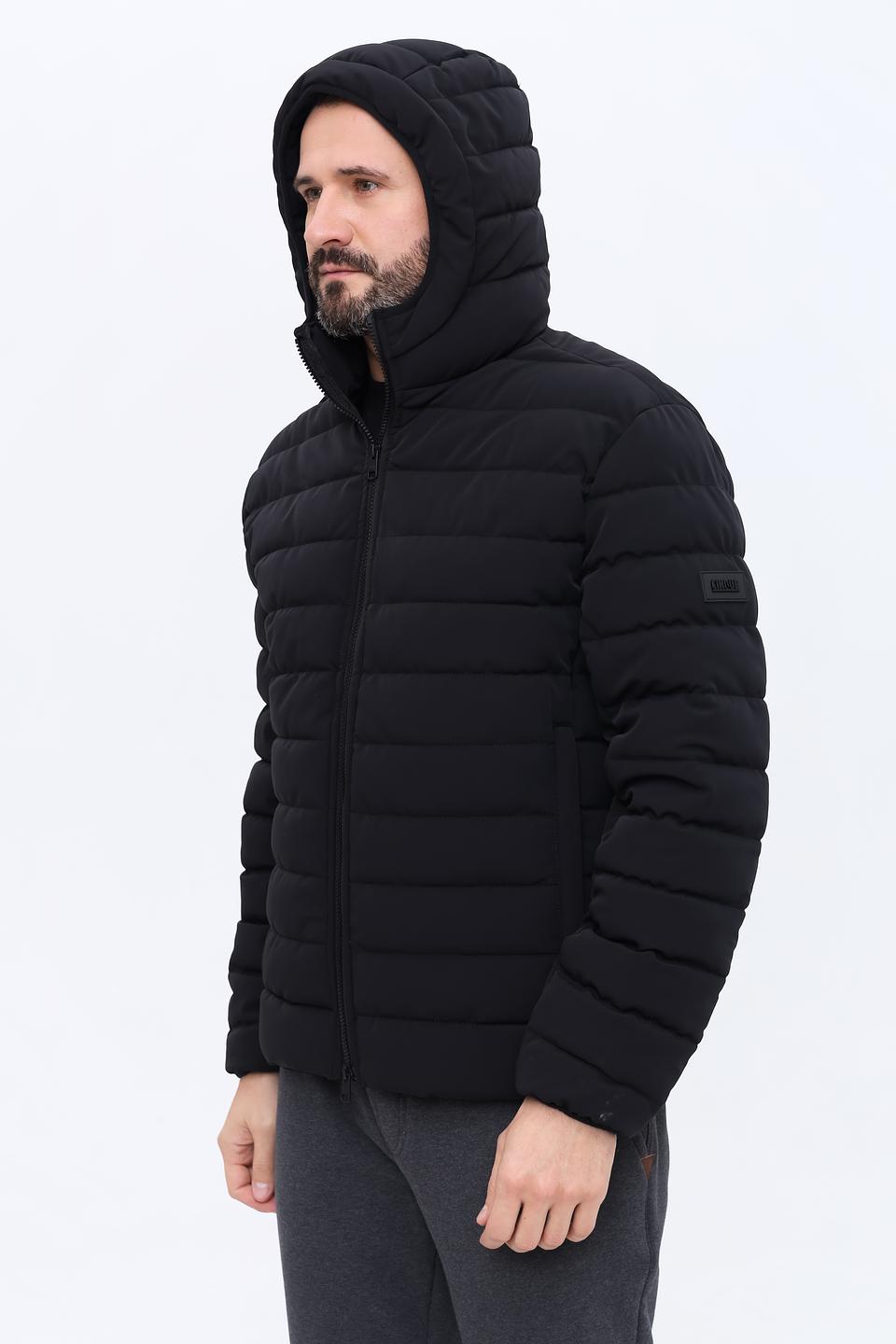 Куртка Cinque стеганая чёрная