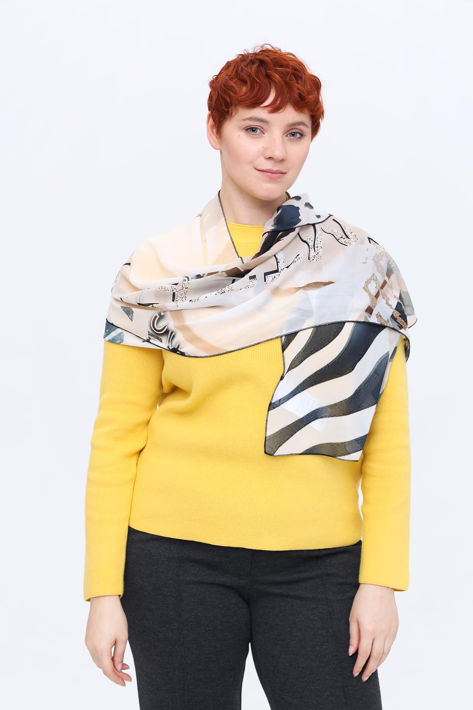 Шарф Frank Walder с принтом