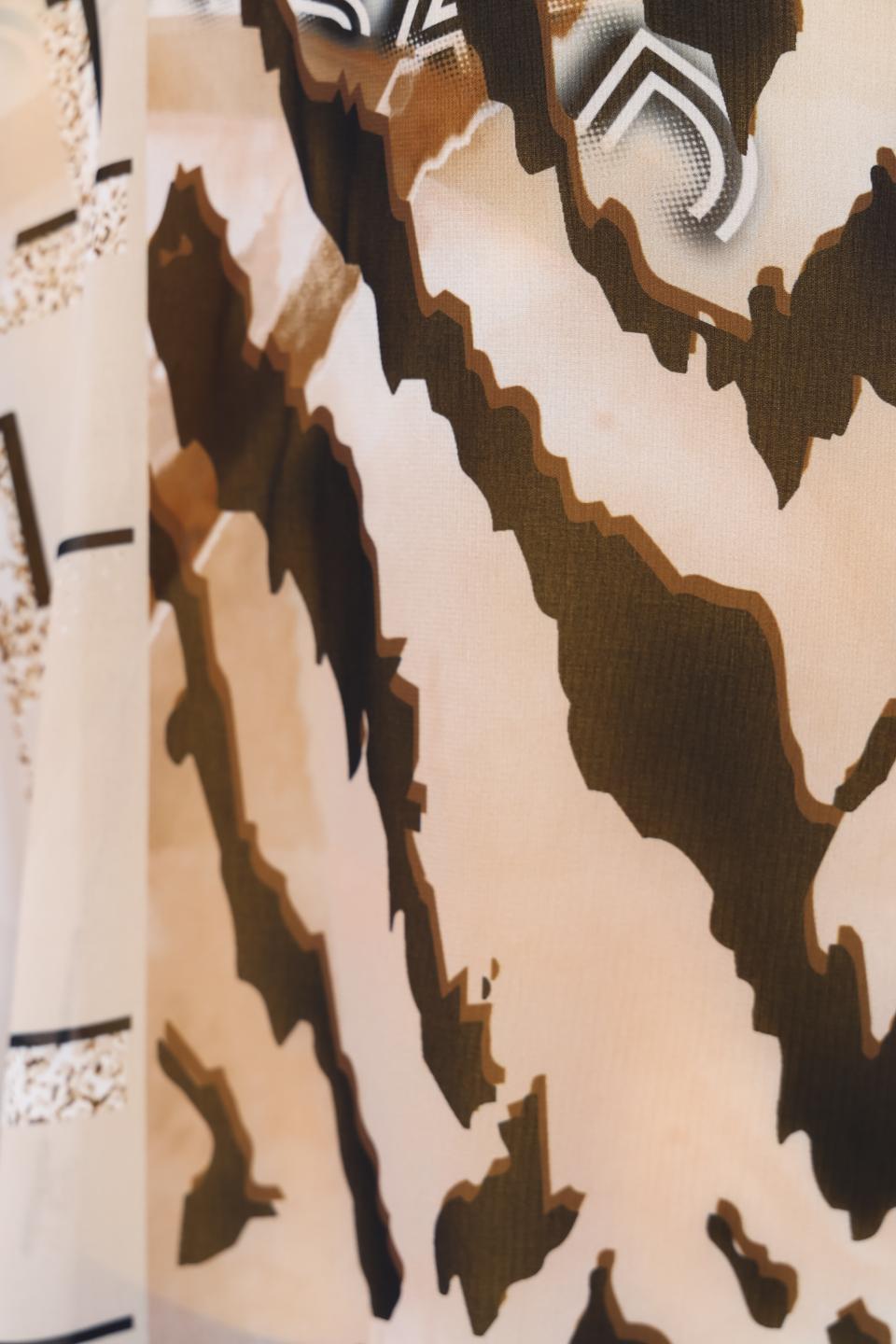 Шарф Frank Walder с принтом