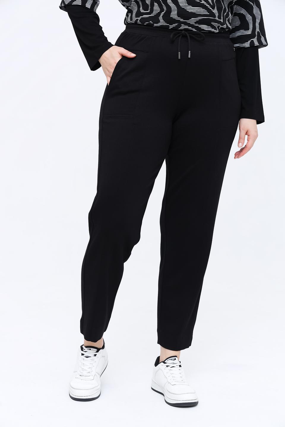 Брюки Frapp клёш чёрные