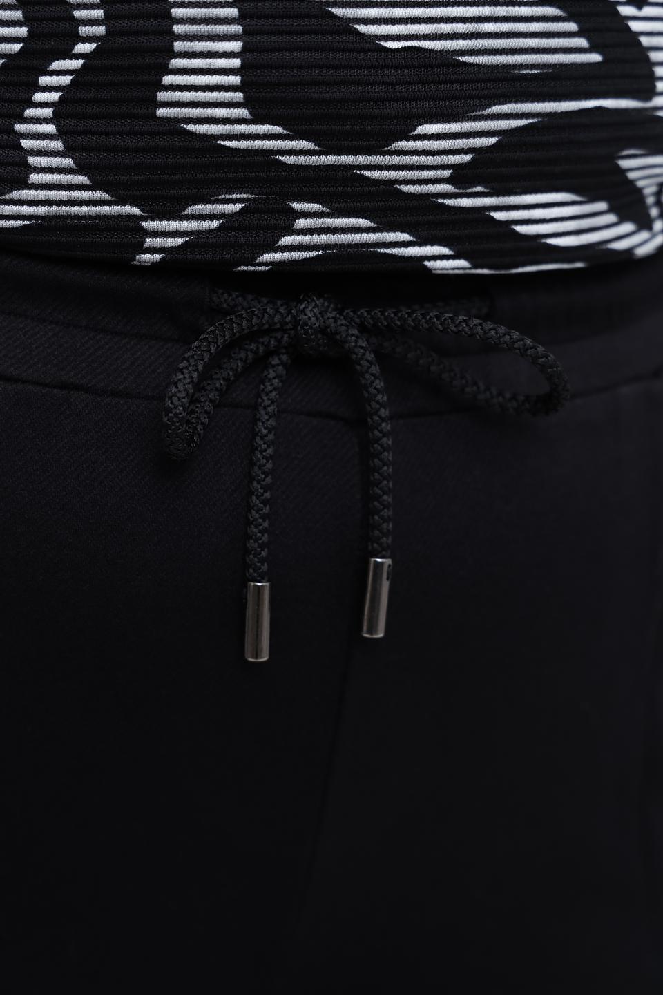 Брюки Frapp клёш чёрные