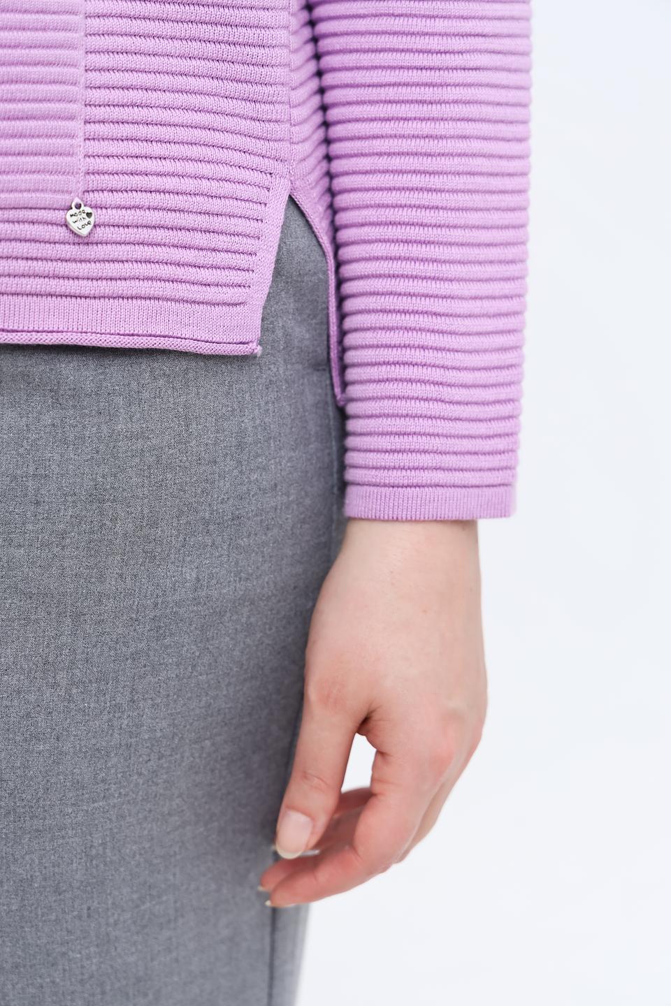 Пуловер Rabe collection лавандовый