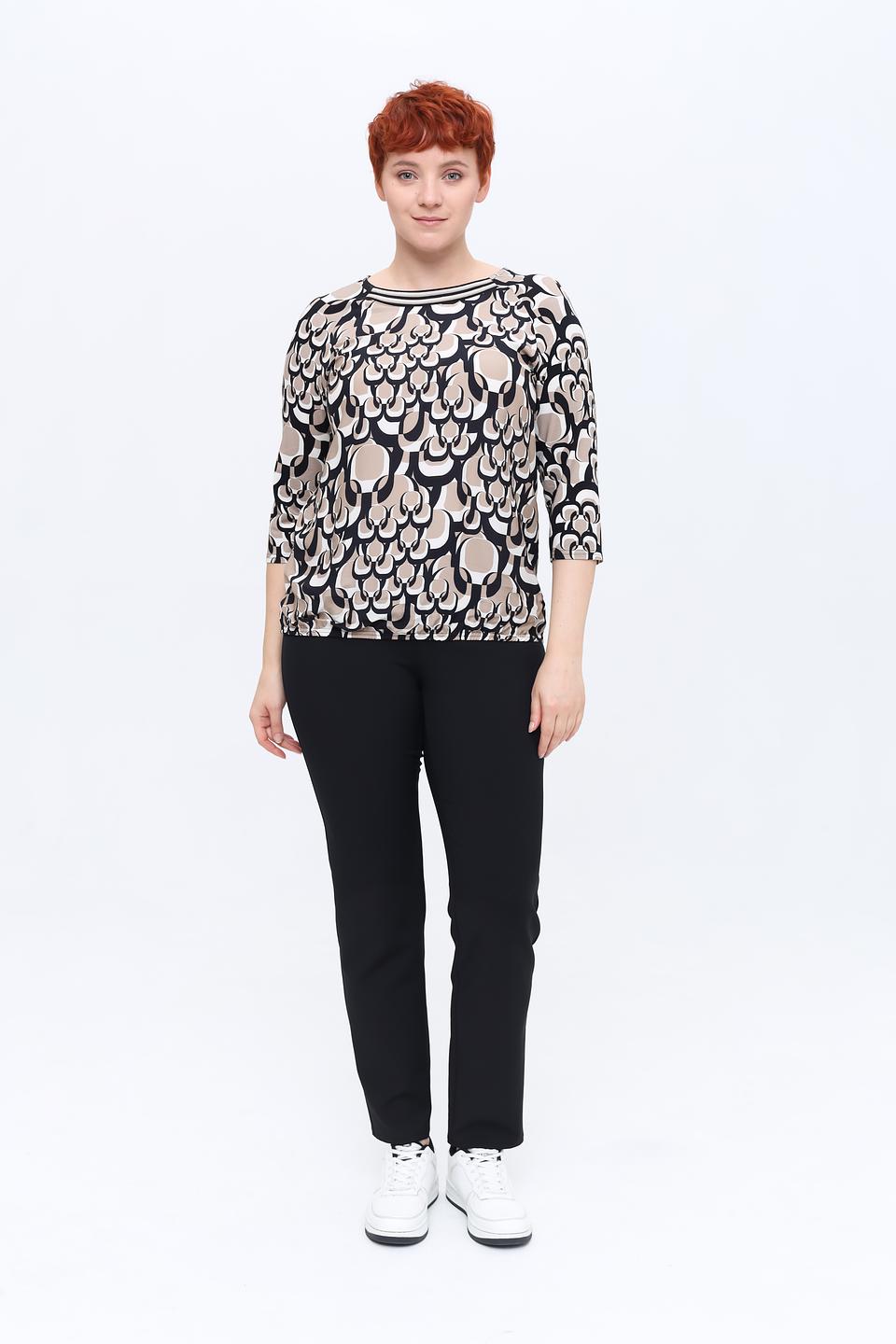 Лонгслив Frank Walder с принтом