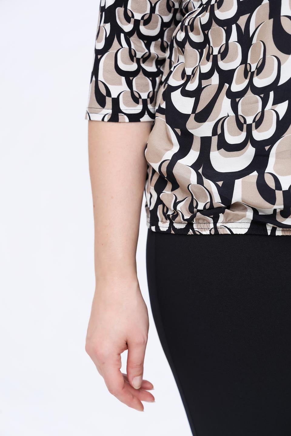 Лонгслив Frank Walder с принтом