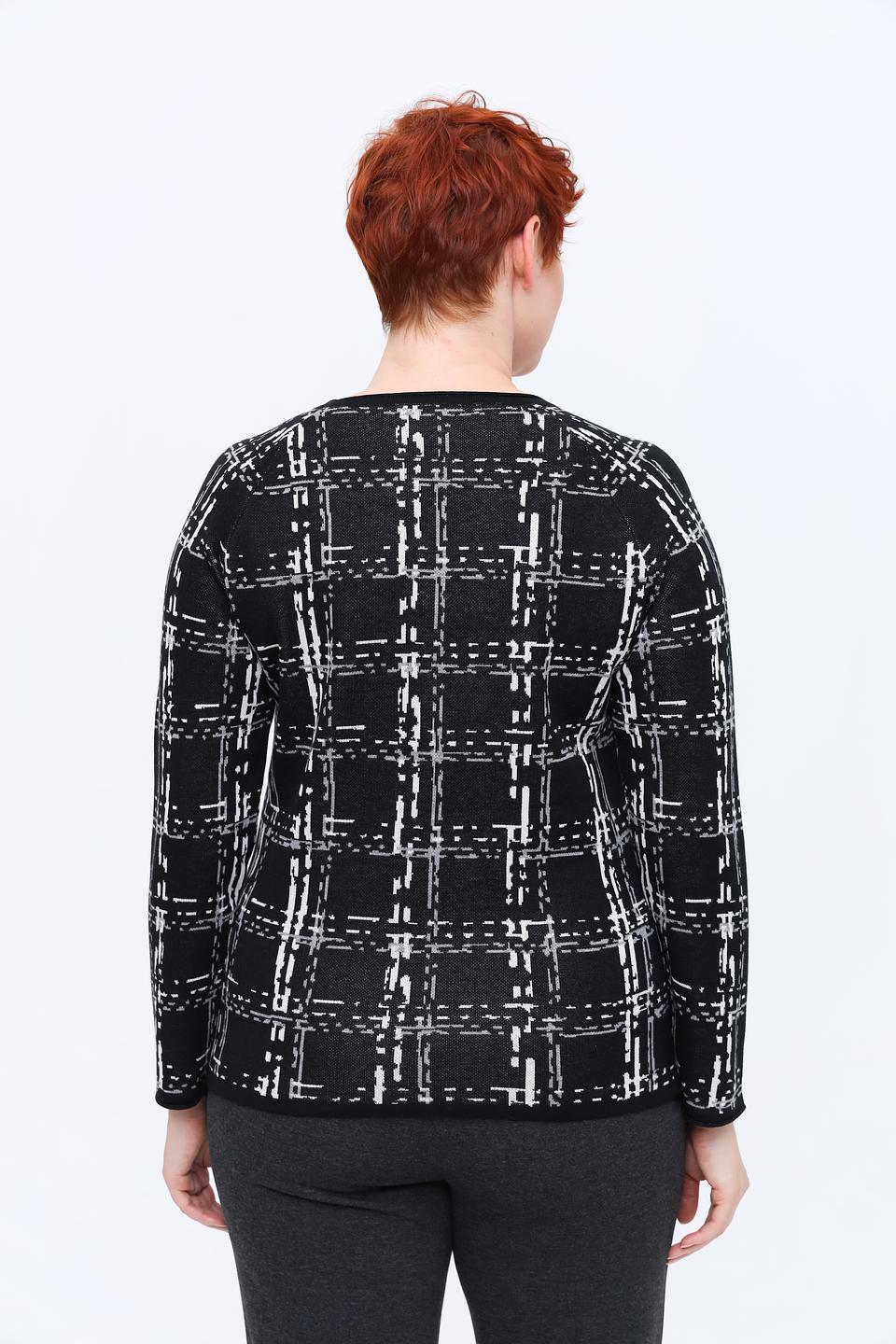 Пуловер Rabe collection в клетку