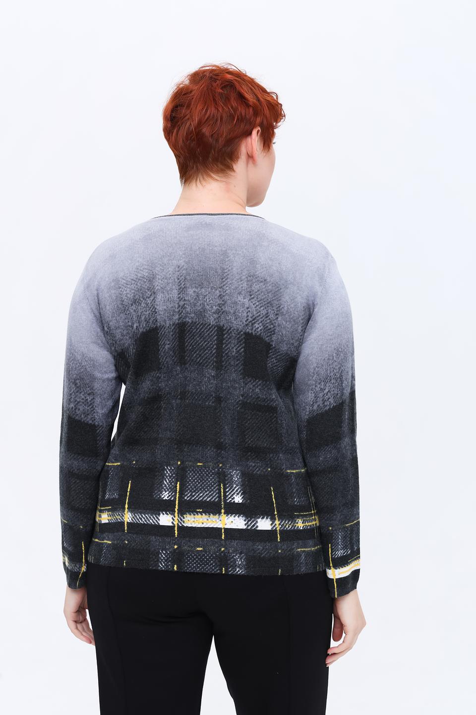 Пуловер Rabe collection в клетку