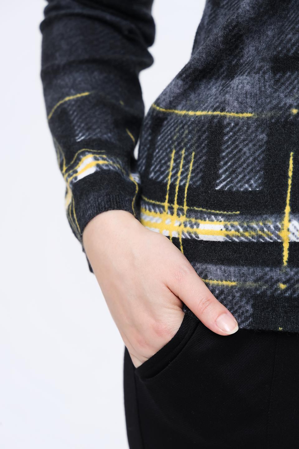 Пуловер Rabe collection в клетку