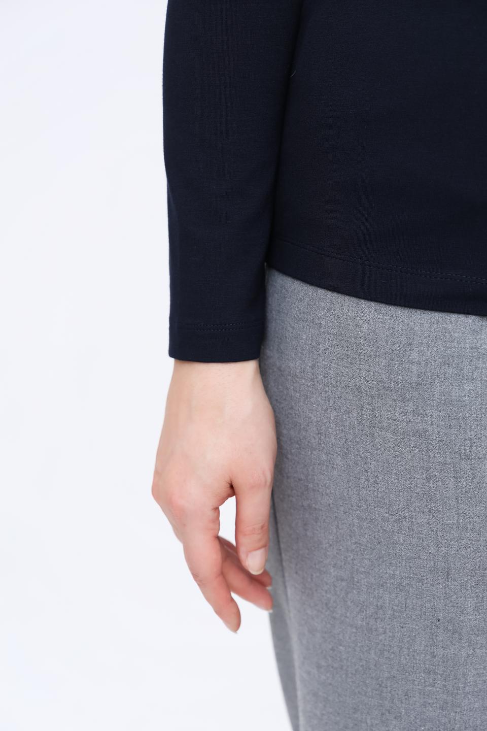 Водолазка Lecomte тёмно-синяя