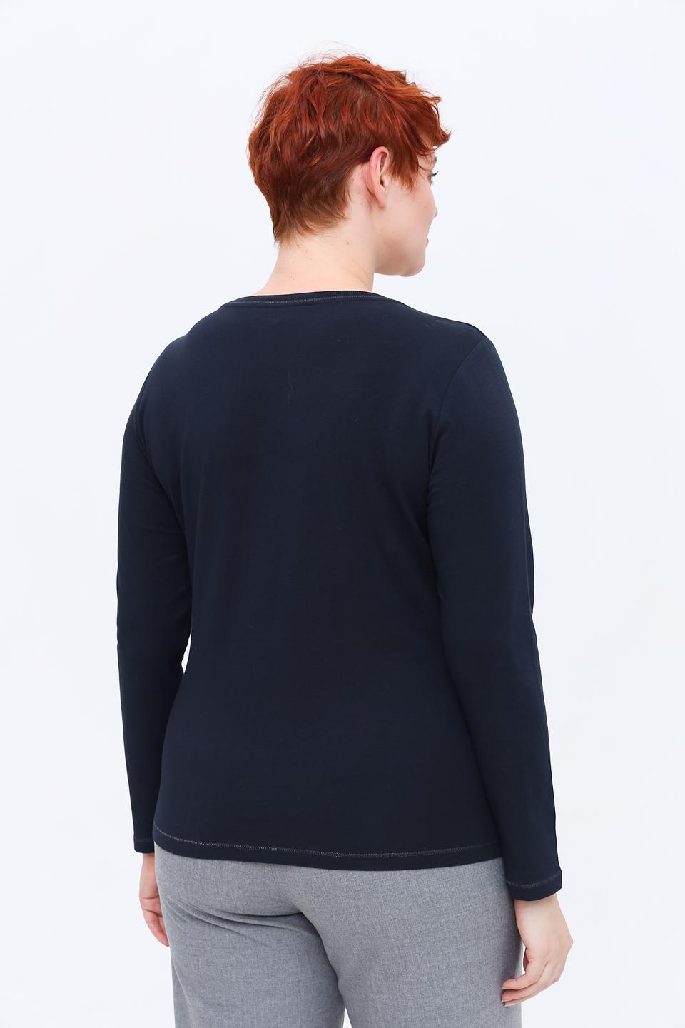 Лонгслив Lecomte с цветочным принтом