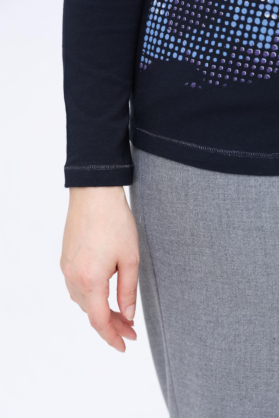 Лонгслив Lecomte с цветочным принтом