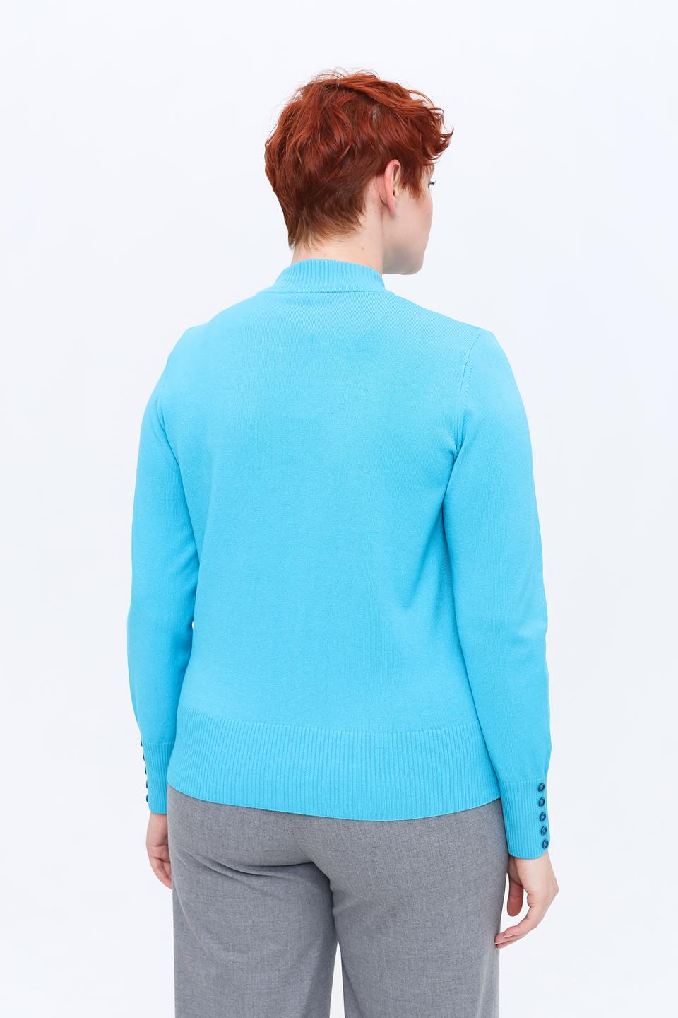 Пуловер Rabe collection бирюзовый