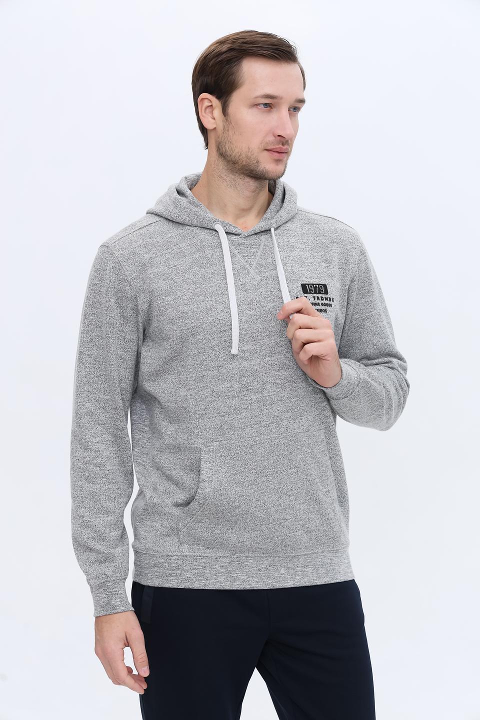 Толстовка Lerros меланж с логотипом