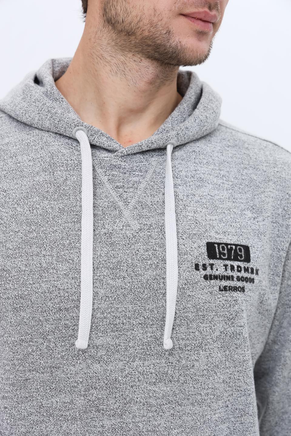 Толстовка Lerros меланж с логотипом
