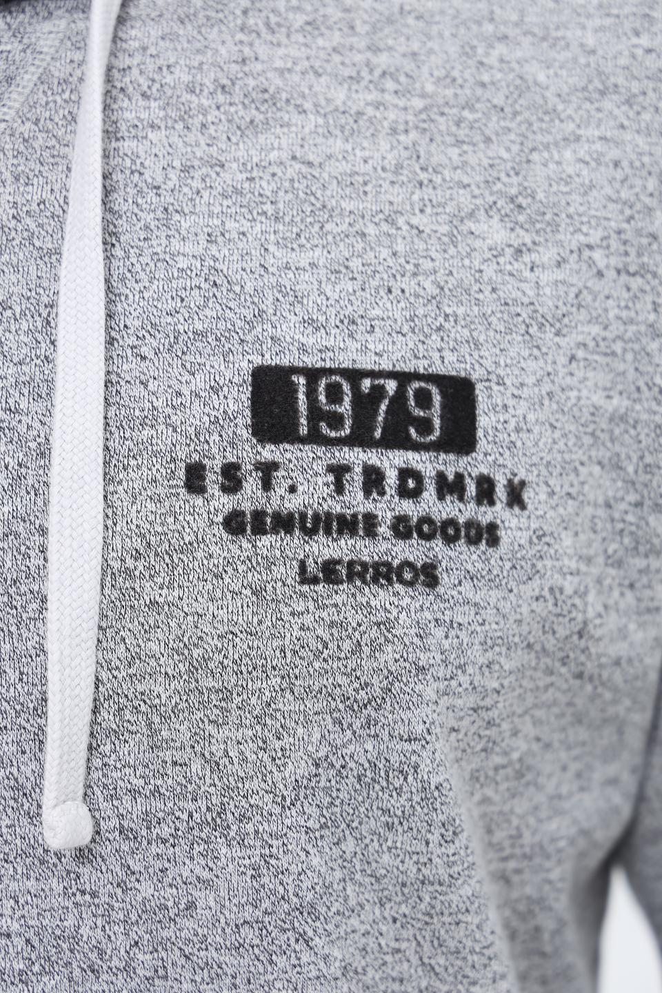 Толстовка Lerros меланж с логотипом